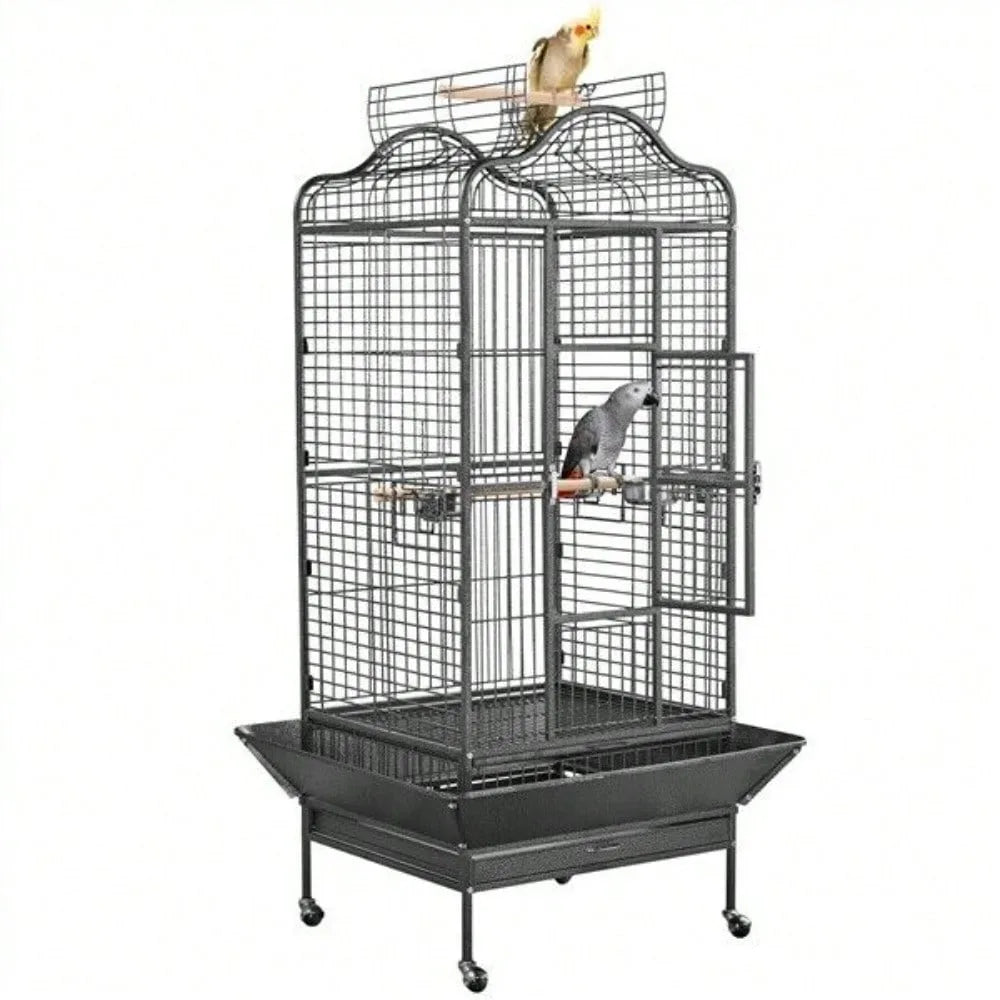 Guangdong Open Playtop Parrot Cage for Large Birds Deluxe