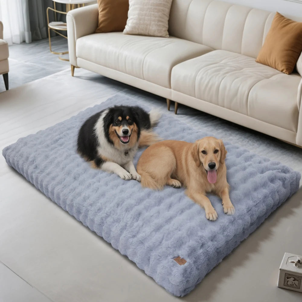 BORWARTCN Ultra Plush Dog Bed Cushion For Pets Cloud Comfort