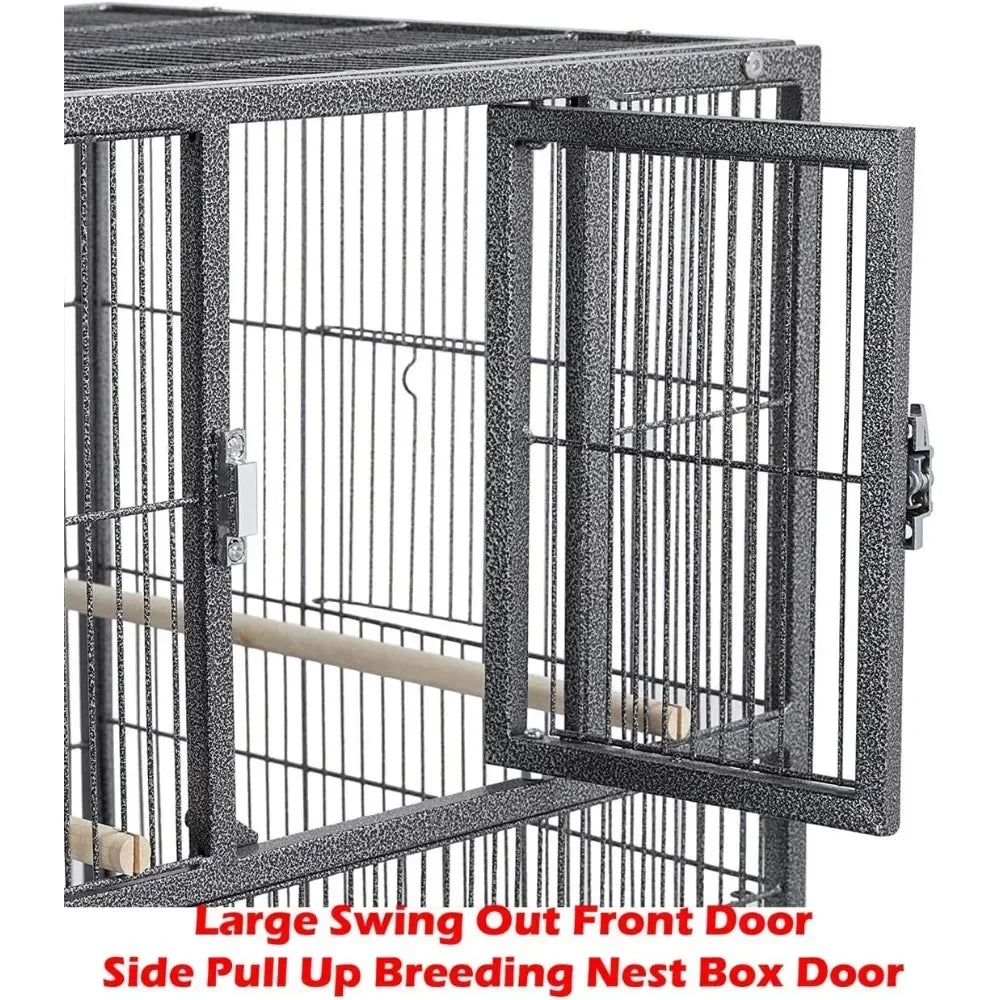 Gap Breeding Stacker Center Divided Cage With Rolling Doors