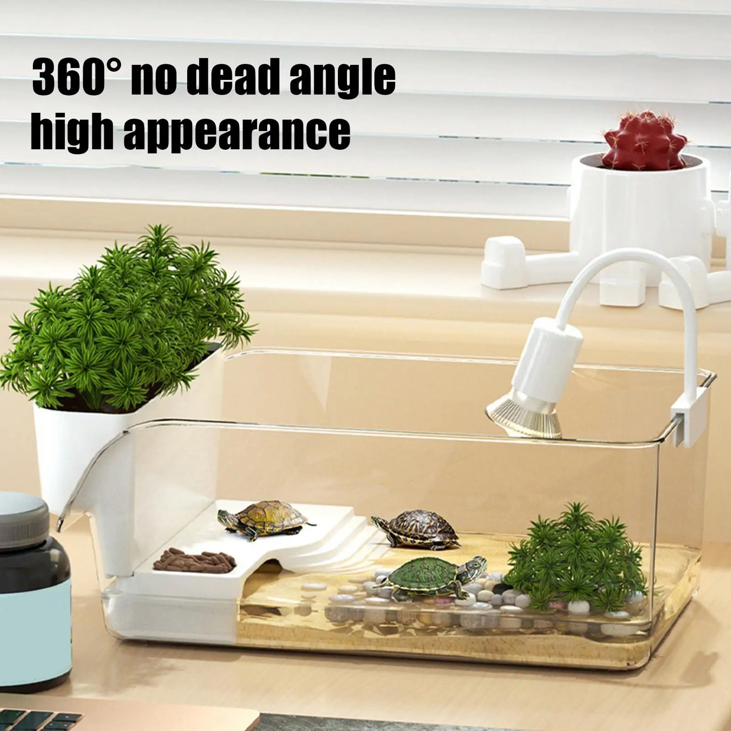 Turtle Tank Reptile Habitat Basking Platforms
