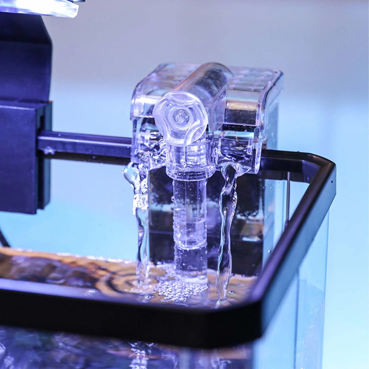 TWISTER.CKH Aquarium Starter Kit With LED Light Pump