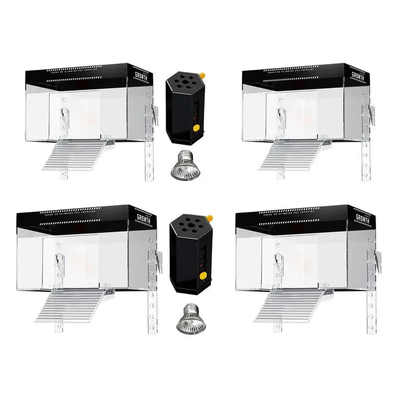 Over Tank Turtle Basking Dock With Lid