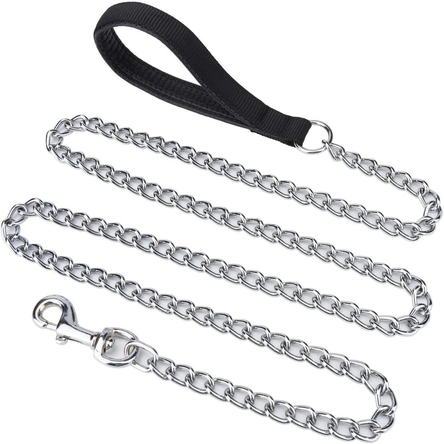 Integrated Metal Dog Leash Collar Combo Heavy Duty