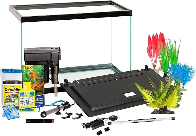 Freshwater Tropical Fish Tank Kit With LED Light