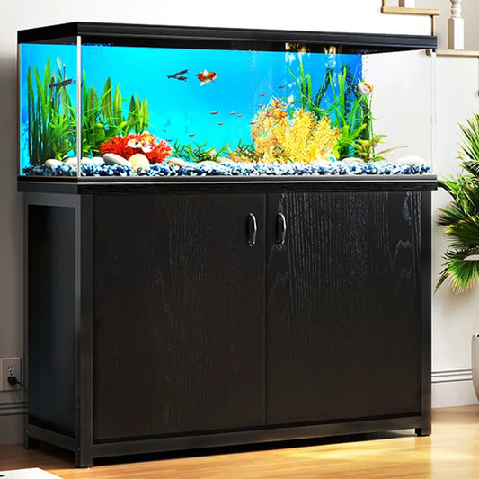 75 Gallon Aquarium Stand Cabinet with Charging Station Fish Tank Stand