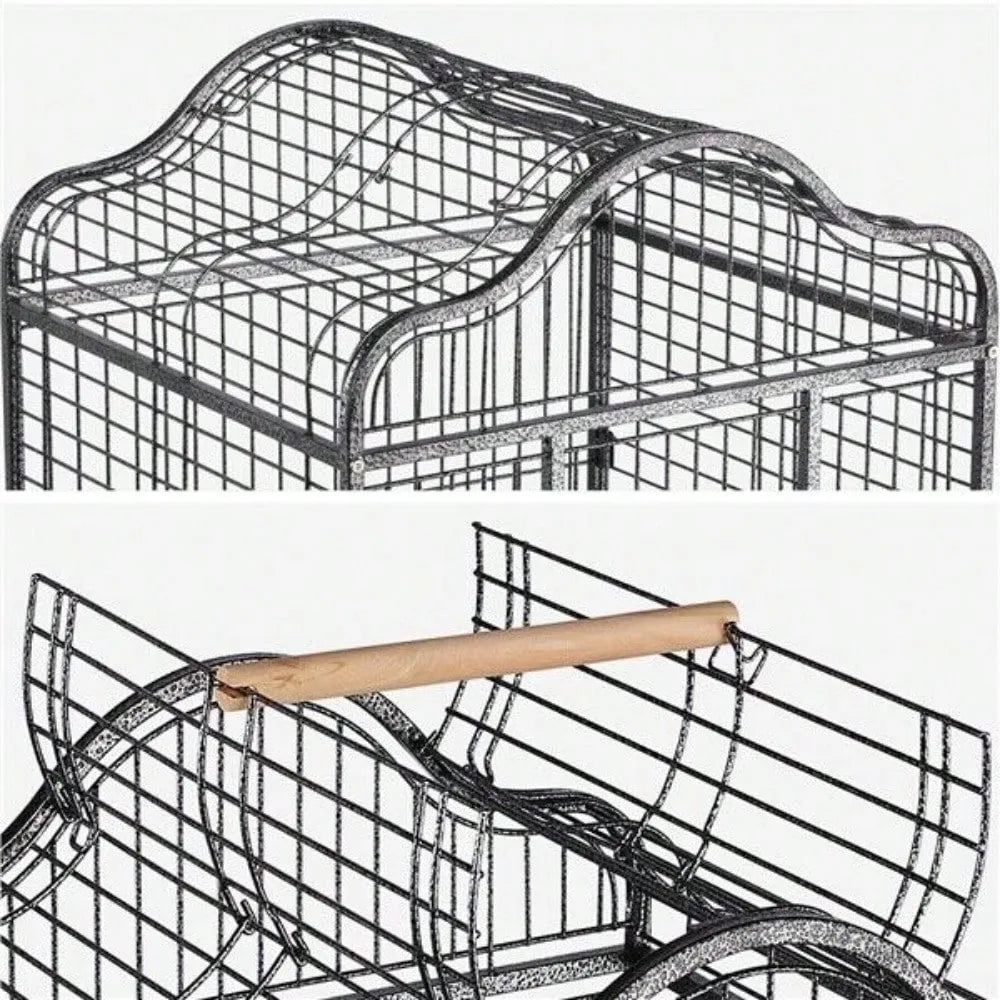 Guangdong Open Playtop Parrot Cage for Large Birds Deluxe