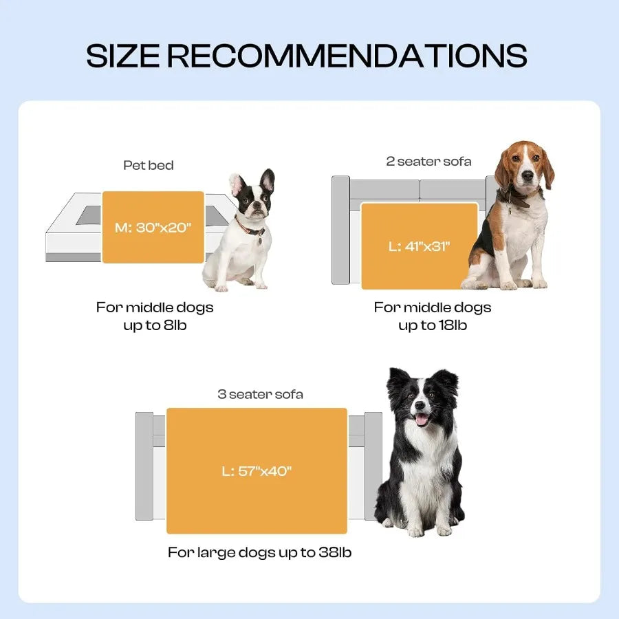 Premium Plush Fleece Pet Blanket For Dogs And Cats