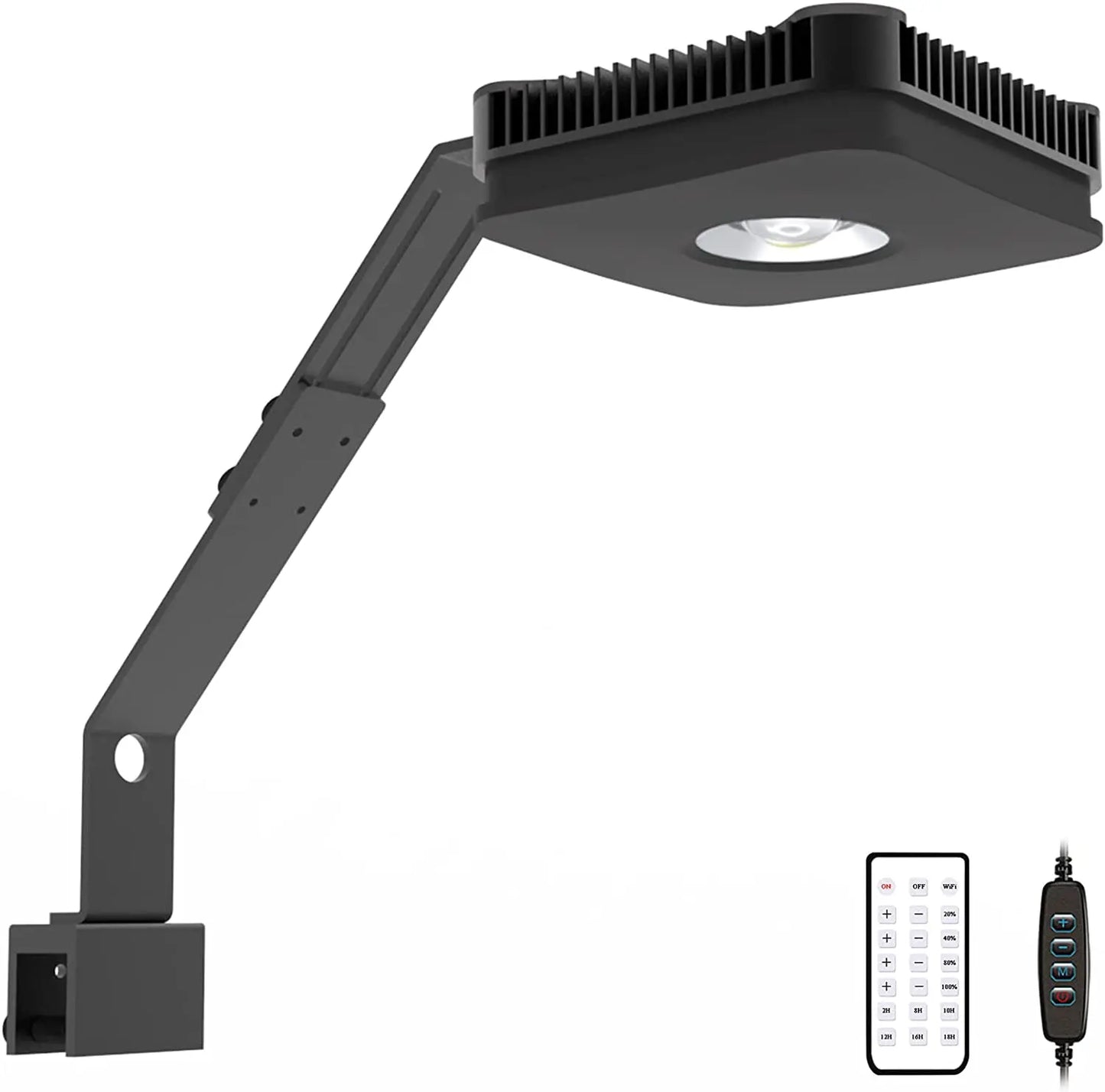 Lominie 80W Full-Spectrum LED Aquarium Light – a powerful, color-rich reef lamp with 4 customizable channels and remote control, designed to bring out vibrant coral growth and stunning marine beauty in any saltwater tank